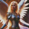 Blonde Angel Diamond Painting