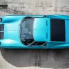 Blue Lamborghini Miura Car Diamond Painting