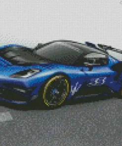 Blue Mc20 Diamond Painting