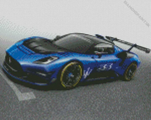 Blue Mc20 Diamond Painting