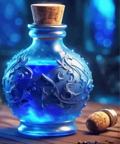 Blue Potion Diamond Painting