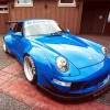 Blue Rwb Porsche Diamond Painting