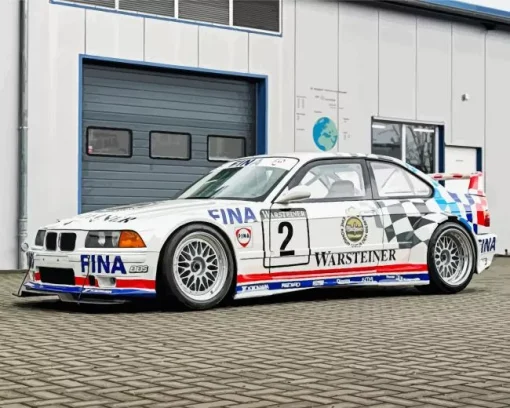 Bmw Race Car Diamond Painting