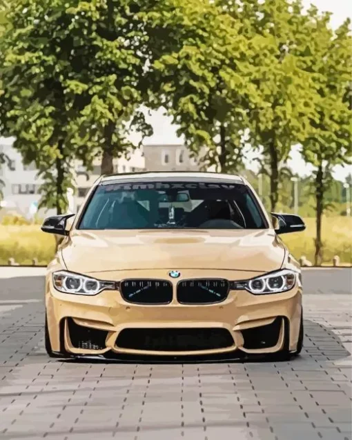 Bmw Sand Color Diamond Painting