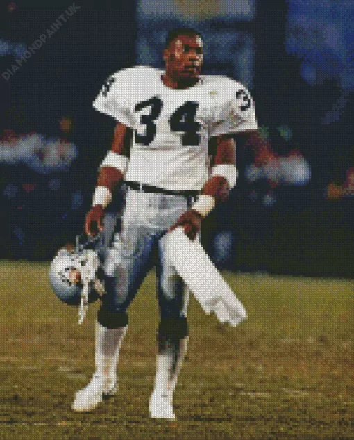 Bo Jackson Player Diamond Painting