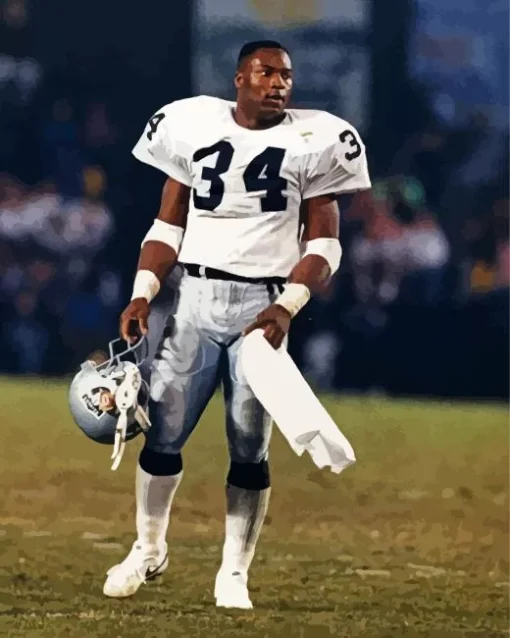 Bo Jackson Player Diamond Painting