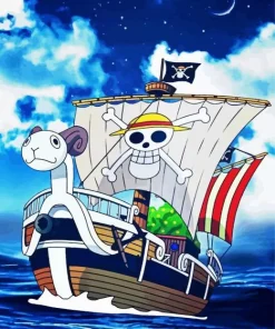 Boat From One Piece Diamond Painting