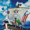 Boat From One Piece Diamond Painting