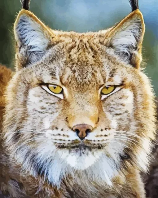 Bobcat Face Diamond Painting