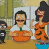 Bobs Burgers Halloween Diamond Painting