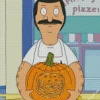 Bobs Burgers Pumpkin Diamond Painting