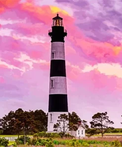 Bodie Island Lighthouse Diamond Painting