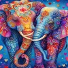 Bohemian Elephants Diamond Painting