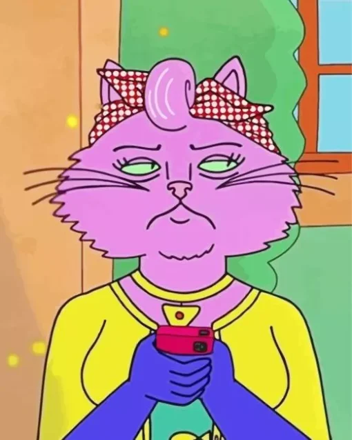 Bojack Horseman Princess Carolyn Diamond Painting