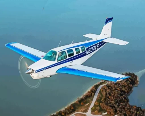 Bonanza Flying Diamond Painting