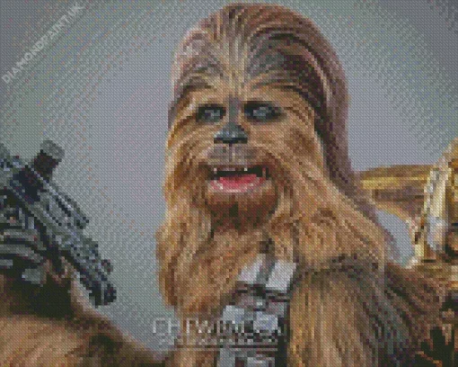 Chewbacca Star Wars Diamond Painting