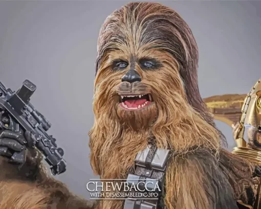 Chewbacca Star Wars Diamond Painting