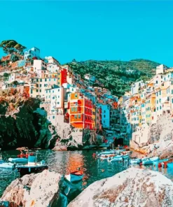 Cinque Terre Italy Diamond Painting