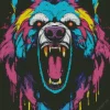 Colorful Bear Diamond Painting