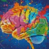 Colorful Brain Art Diamond Painting