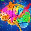 Colorful Brain Art Diamond Painting