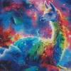 Colorful Llama Diamond Painting