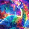 Colorful Llama Diamond Painting