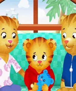 Daniel Tigers Neighborhood Diamond Painting