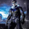 Dick Grayson Nightwing Diamond Painting