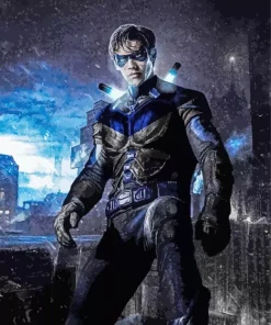 Dick Grayson Nightwing Diamond Painting