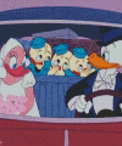 Donald And Daisy Diamond Painting