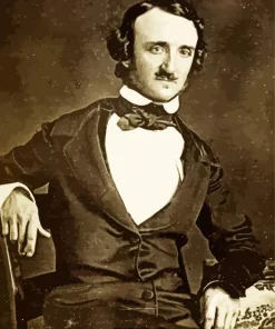 Edgar Allan Poe Diamond Painting