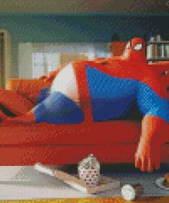 Fat Spider Man Diamond Painting