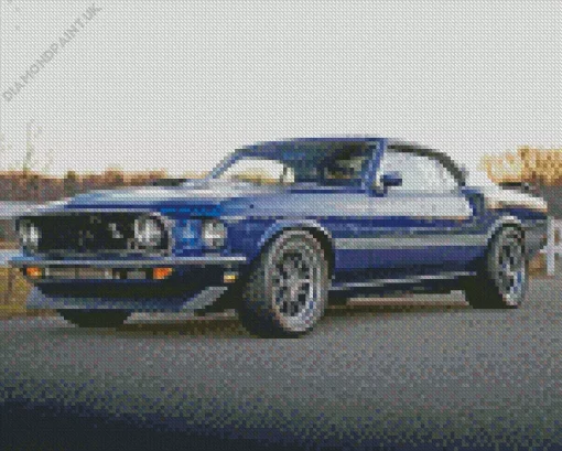 Ford Hitman Mustang Diamond Painting