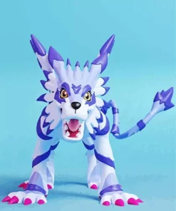 Garurumon Digimon Adventure Diamond Painting