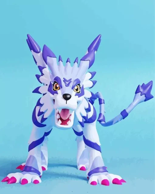 Garurumon Digimon Adventure Diamond Painting