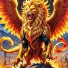 Griffin Lion Diamond Painting