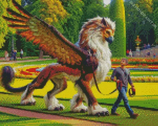 Gryphon Eagle Art Diamond Painting