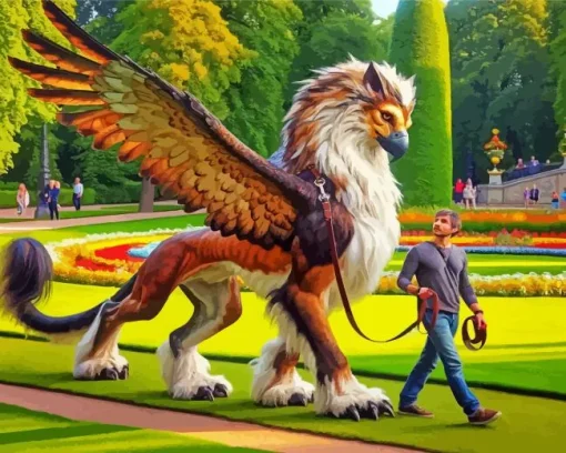 Gryphon Eagle Art Diamond Painting