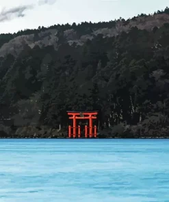 Hakone Shinto Shrine Diamond Painting