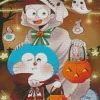 Halloween Doraemon Diamond Painting