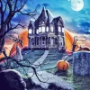 Halloween House Diamond Painting