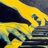 Hands Playing Piano Diamond Painting