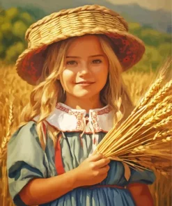 Harvest Girl Diamond Painting