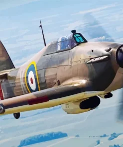 Hawker Hurricane Diamond Painting