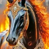 Hell Horse Diamond Painting