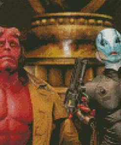 Hellboy Superhero Diamond Painting