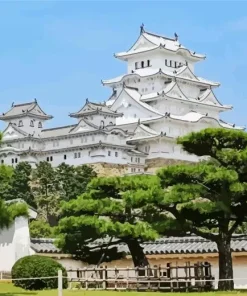 Himeji Castle Diamond Painting