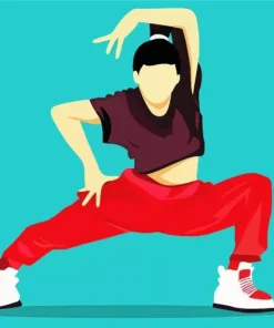 Hip Hop Dancer Diamond Painting