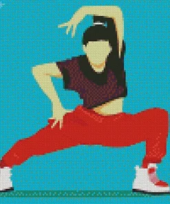 Hip Hop Dancer Diamond Painting